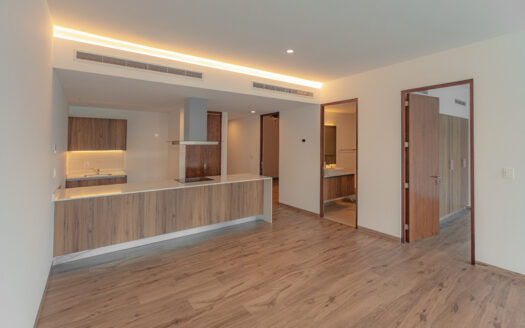 Departamento en venta en Playacar con vista abierta a alberca y casa club
