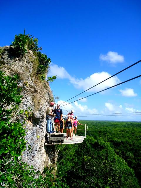 Hoyo Azul en Scape Park Cap Cana Punta Cana